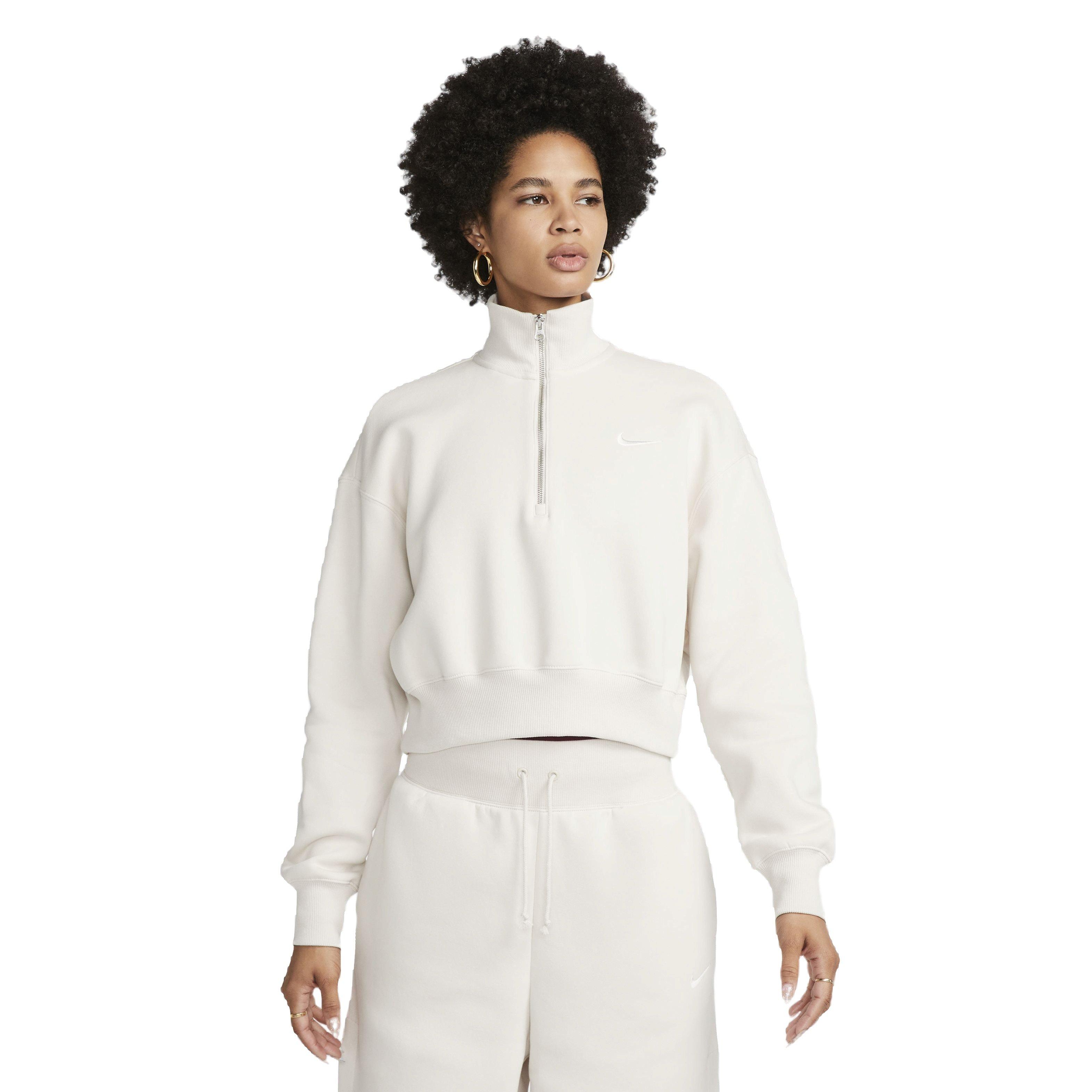 Nike Women's Sportswear Phoenix Fleece Oversized 1/2-Zip Crop Sweatshirt